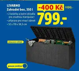 Lidl LIVARNO Zahradní box nabídka