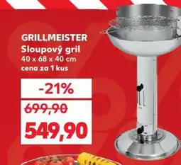 Kaufland GRILLMEISTER Sloupový gril nabídka