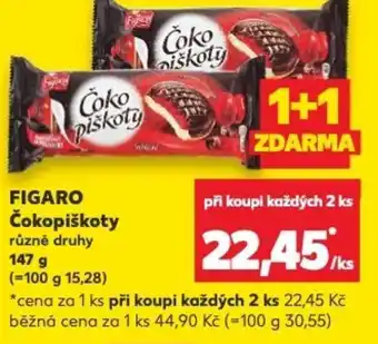 Kaufland FIGARO Čokopiškoty nabídka