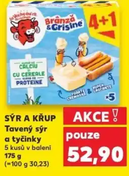 Kaufland SÝR A KŘUP Tavený sýr a tyčinky nabídka