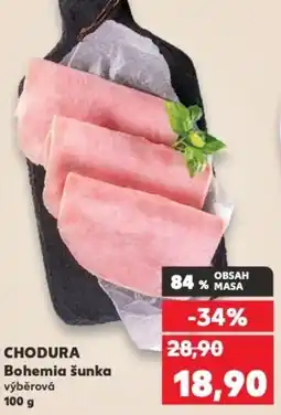 Kaufland CHODURA Bohemia šunka výběrová nabídka
