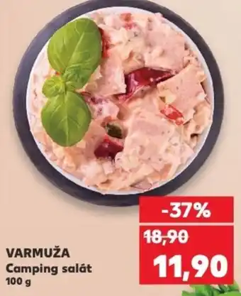 Kaufland VARMUŽA Camping salát nabídka