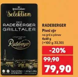 Kaufland RADEBERGER Pivní sýr nabídka