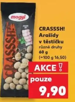 Kaufland CRASSSH! Arašídy v těstíčku nabídka