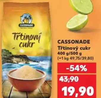 Kaufland CASSONADE Třtinový cukr nabídka