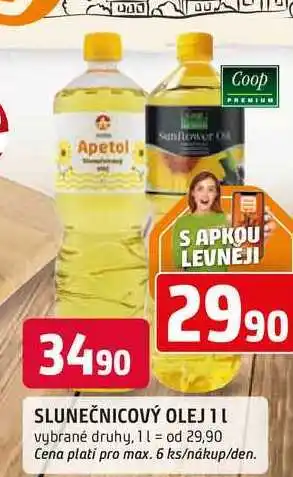 Apetol SLUNEČNICOVÝ OLEJ