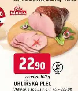 Trefa UHLÍŘSKÁ PLEC VÁHALA nabídka