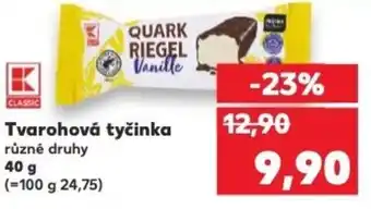 Kaufland Tvarohová tyčinka nabídka