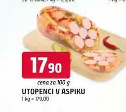 Trefa UTOPENCI V ASPIKU nabídka