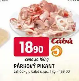 Trefa PÁRKOVÝ PIKANT nabídka