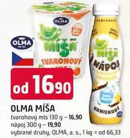 Trefa OLMA MÍŠA tvarohový mls nabídka