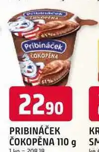 Trefa PRIBINÁČEK ČOKOPĚNA nabídka