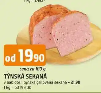 Trefa TÝNSKÁ SEKANÁ nabídka