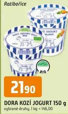 Trefa DORA KOZÍ JOGURT nabídka