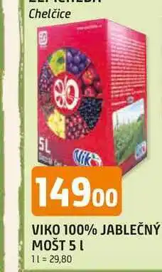 Trefa VIKO 100% JABLEČNÝ MOŠT nabídka