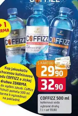 Trefa Coffizz říchutí pomela nabídka