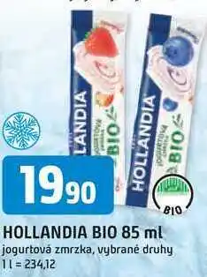 Trefa HOLLANDIA BIO 85 ml BIO jogurtová zmrzka, vybrané druhy nabídka