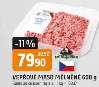 Trefa VEPŘOVÉ MASO MĚLNĚNÉ nabídka