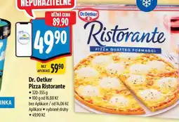 Albert Dr. Oetker Pizza Ristorante nabídka