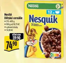 Albert Nestlé Dětské cereálie • nabídka