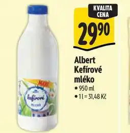 Albert Albert Kefírové mléko nabídka