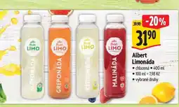 Albert Albert Limonáda chlazená nabídka