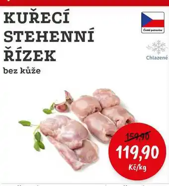 RABBIT řeznictví KUŘECÍ STEHENNÍ ŘÍZEK bez kůže nabídka