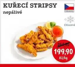 RABBIT řeznictví KUŘECÍ STRIPSY nepálivé nabídka