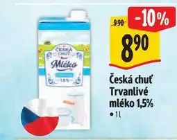 Albert Česká chuť Trvanlivé mléko nabídka
