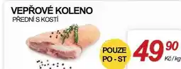 ZEMAN VEPŘOVÉ KOLENO PŘEDNÍ S KOSTÍ nabídka
