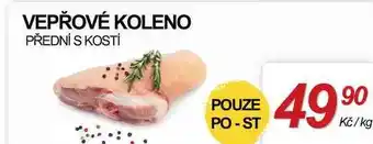 ZEMAN VEPŘOVÉ KOLENO PŘEDNÍ S KOSTÍ nabídka