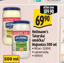 Albert Hellmann's Tatarská omáčka/ Majonéza 500 m nabídka