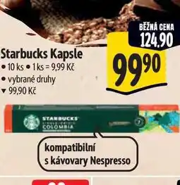 Albert Starbucks Kapsle 10 ks nabídka