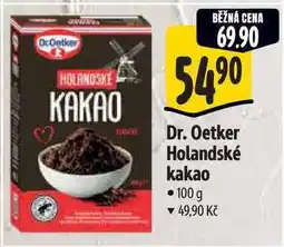 Albert Dr. Oetker Holandské kakao nabídka