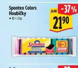 Albert Spontex Colors Houbičky 10+2 ks nabídka