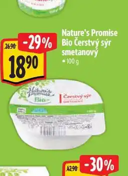 Albert Nature's Promise Bio Čerstvý sýr smetanový nabídka