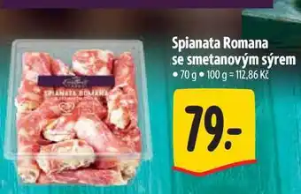 Albert Spianata Romana se smetanovým sýrem nabídka