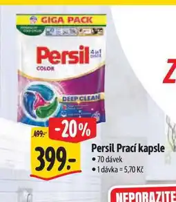 Albert Persil Prací kapsle 70 dávek nabídka