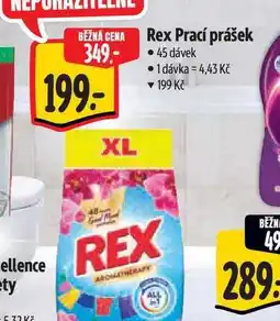 Albert Rex Prací prášek 45 dávek nabídka