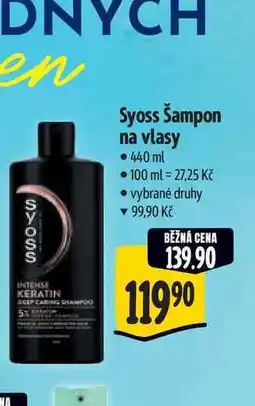 Albert Syoss Šampon na vlasy nabídka