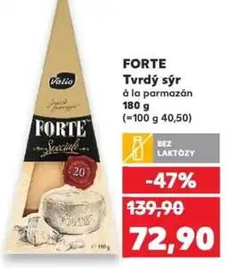 Kaufland FORTE Tvrdý sýr à la parmazán nabídka