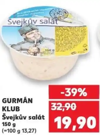 Kaufland GURMÁN KLUB Švejkův salát nabídka