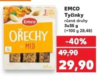 Kaufland EMCO Tyčinky nabídka