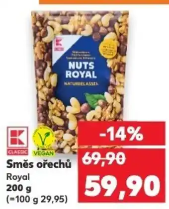 Kaufland Směs ořechů Royal nabídka