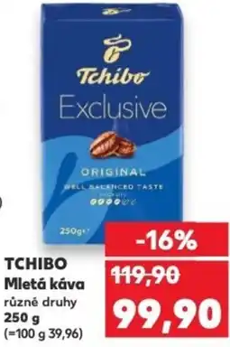 Kaufland TCHIBO Mletá káva nabídka