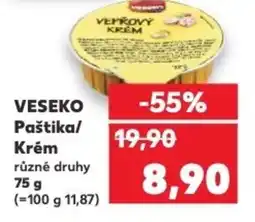 Kaufland VESEKO Paštika/ Krém nabídka