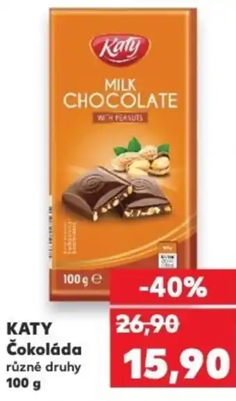 Kaufland KATY Čokoláda nabídka