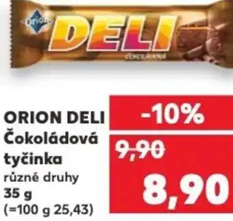Kaufland ORION DELI Čokoládová tyčinka nabídka