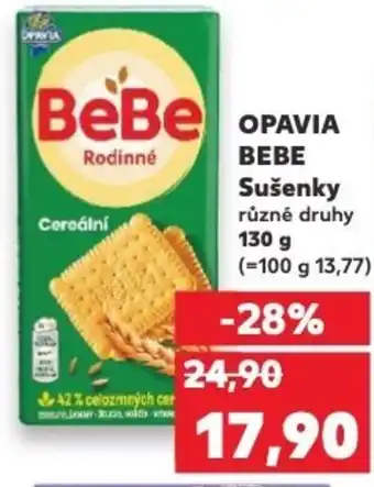 Kaufland OPAVIA BEBE Sušenky nabídka
