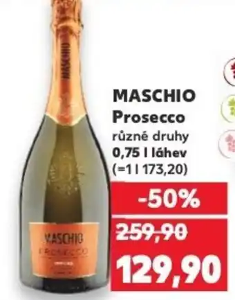 Kaufland MASCHIO Prosecco nabídka